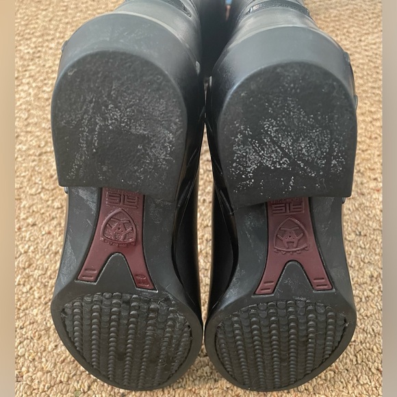 ARIAT Medalist Women’s Dressage Black Tall Pull On Boots | Style: 55601 | Sz 7.5 - Picture 11 of 15